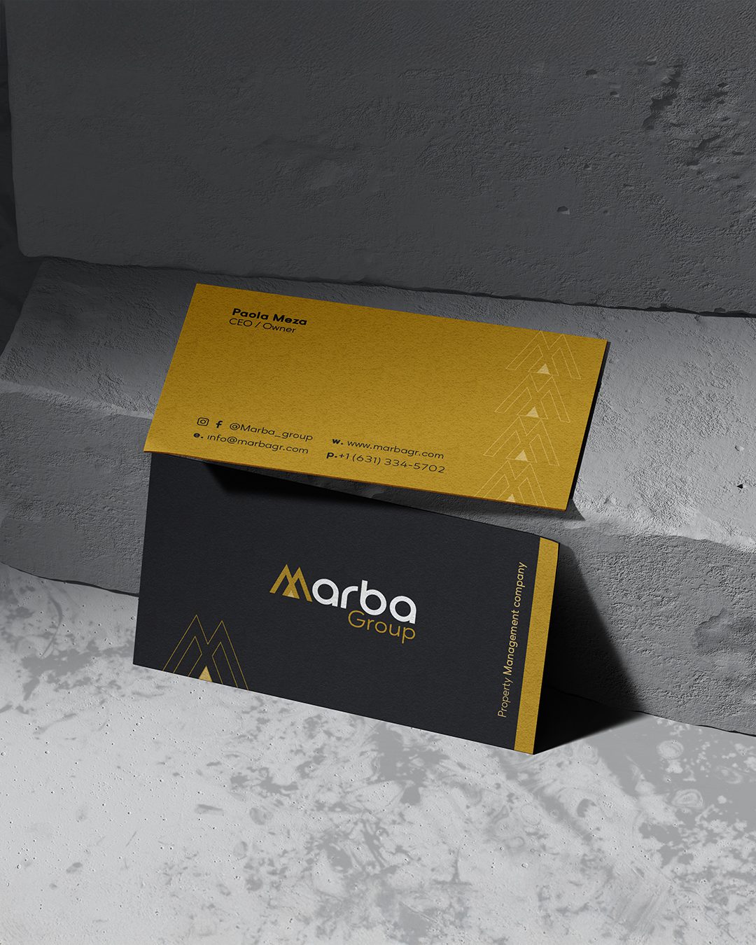 TARJETAS MARBA nstagram